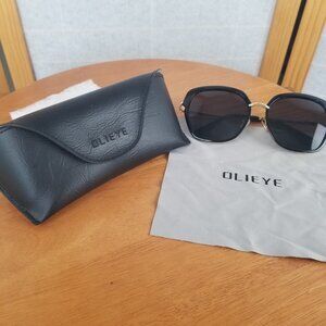 Olieye Women’s Sunglasses O6371 Oversized Polarized Size: 55-18-147